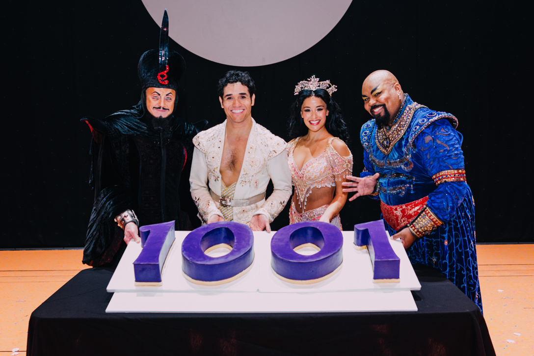 Shining, Shimmering, Splendid! Aladdin Celebrates 1,001 Performances on