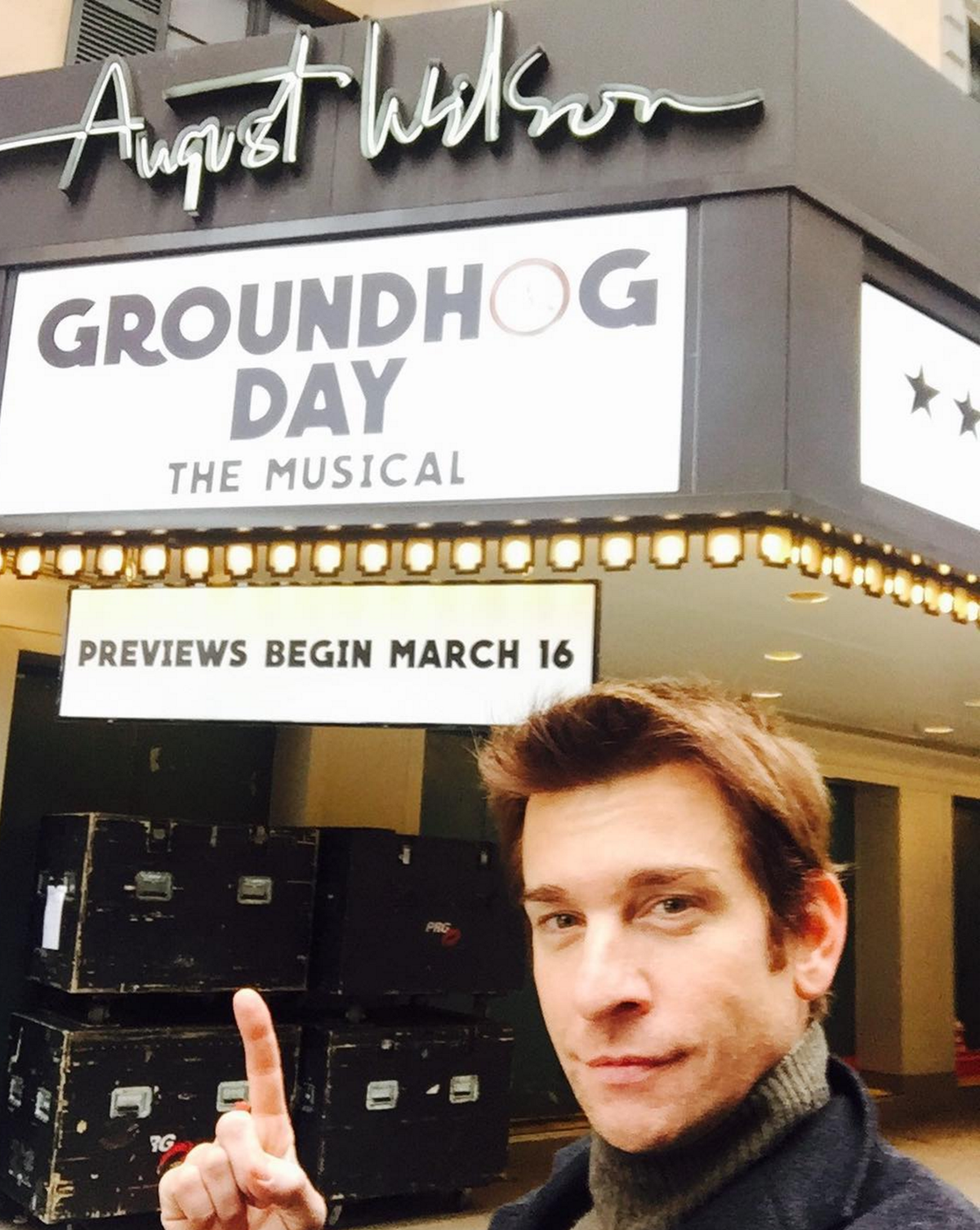 Broadway Stars Rise Up For The Womens March Andy Karl Sees Groundhog Days Shadow And More Hot