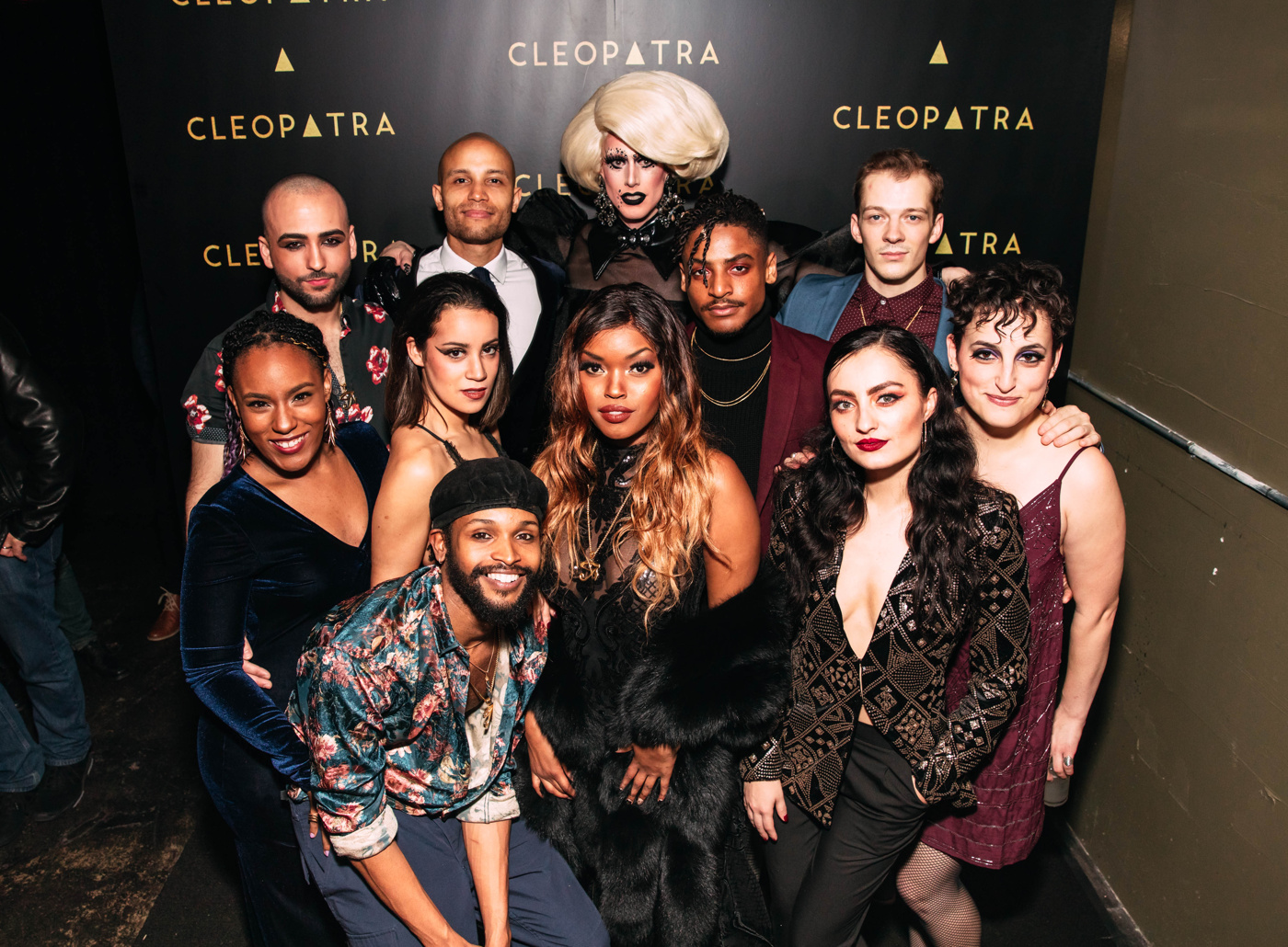 Bow Down! Dusty Ray Bottoms and the Cast of Cleopatra Have an Opening