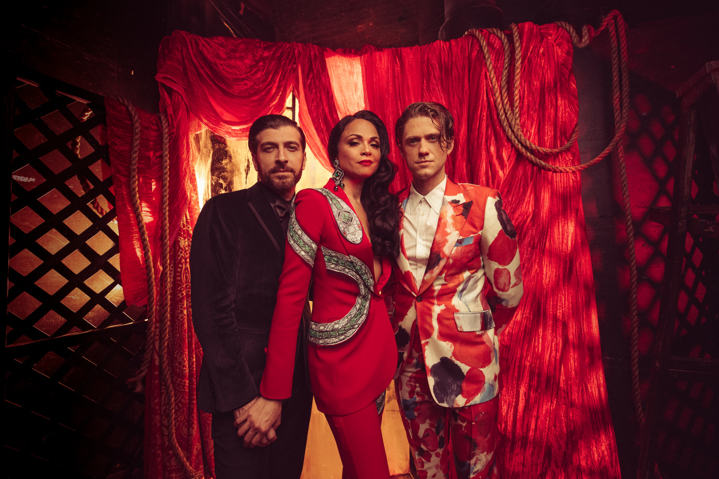 See How Wonderful Life Is With These Exclusive Portraits Of Karen Olivo Aaron Tveit And The Stars Of Moulin Rouge Broadway Buzz Broadway Com