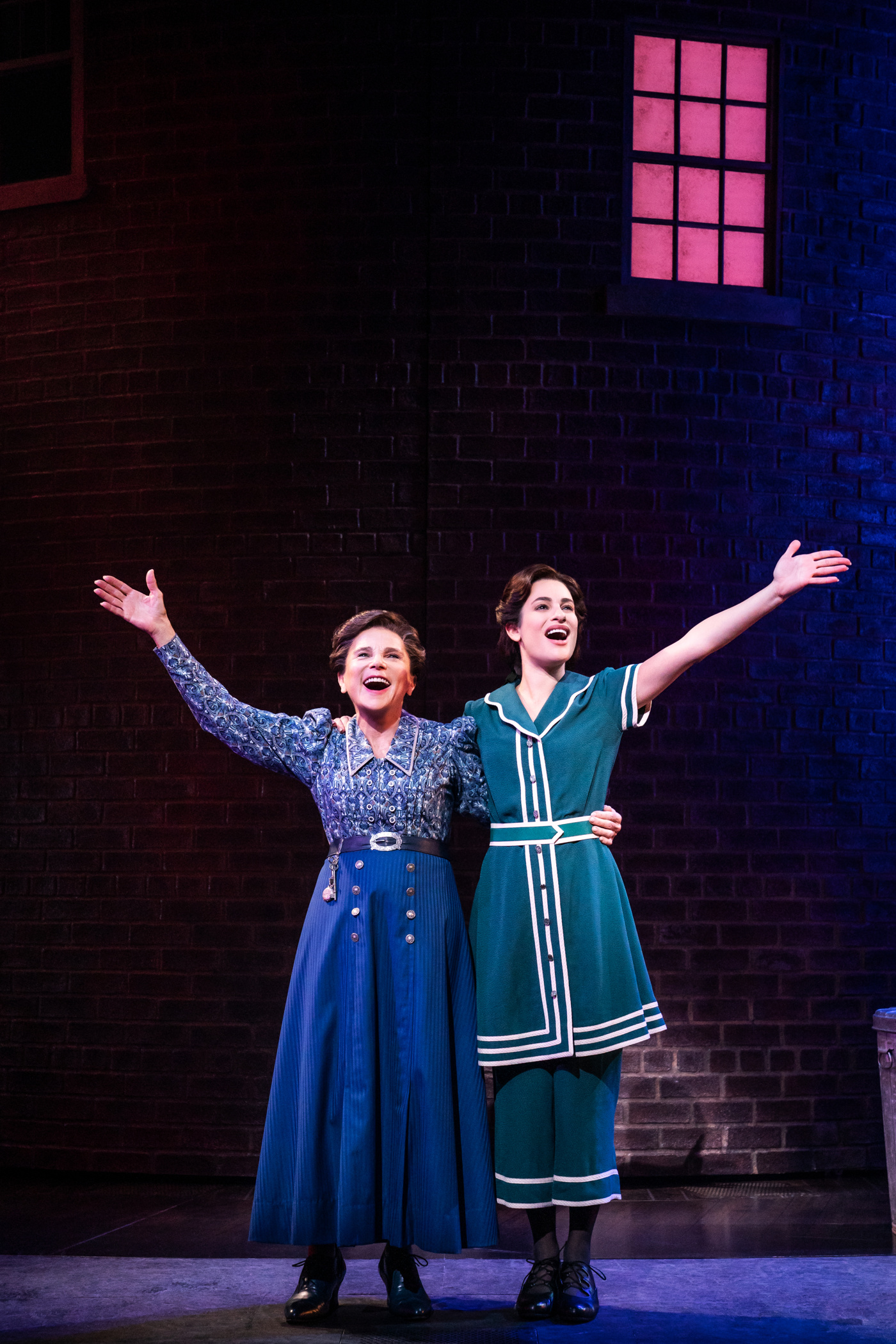 See Photos Of Funny Girl Stars Lea Michele And Tovah Feldshuh On Broadway Broadway Buzz 