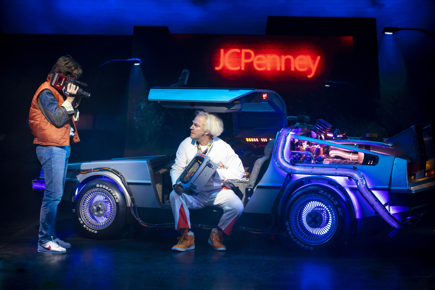 Take A First Look At Tony Winner Roger Bart And The Cast Of Back To The Future The Musical In 