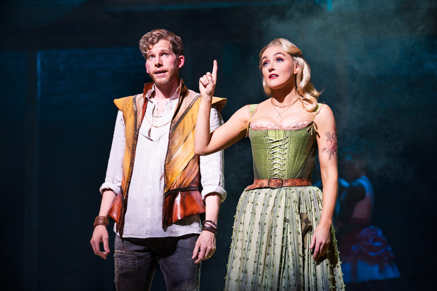 See New Photos of Broadway's Larger Than Life & Juliet Broadway Buzz