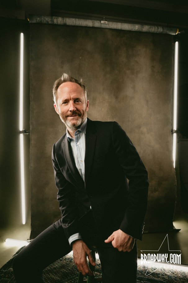 John Benjamin Hickey plays Henry Wilcox in The Inheritance.