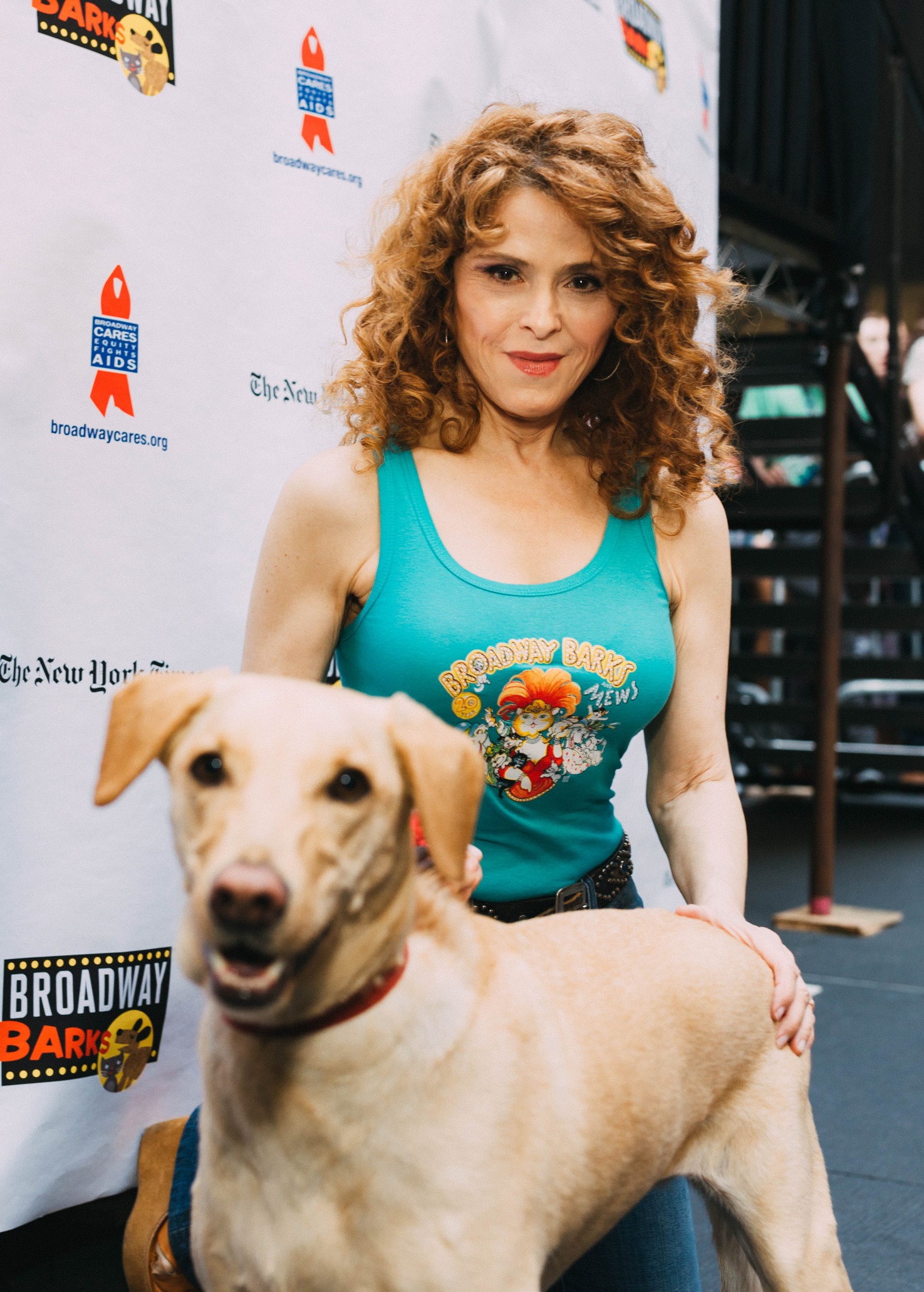 Broadway Barks Co Founder Bernadette Peters Is A Self Proclaimed Doganizer And Wants You To Join Her Broadway Buzz Broadway Com