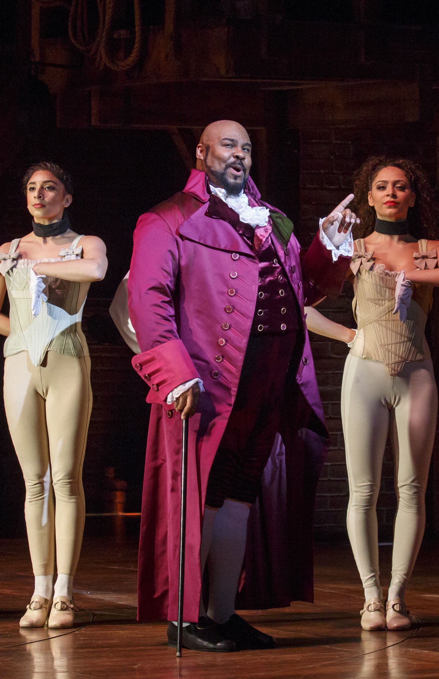 James Monroe Iglehart In Hamilton 2024 favors