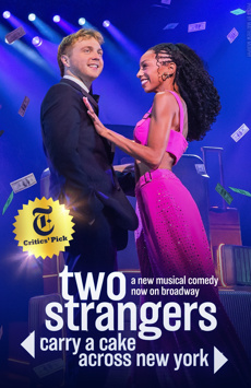 Two Strangers (Carry a Cake Across New York) Show Poster