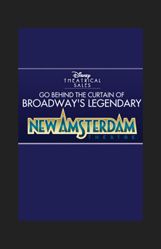 New Amsterdam Theatre Tour Show Poster