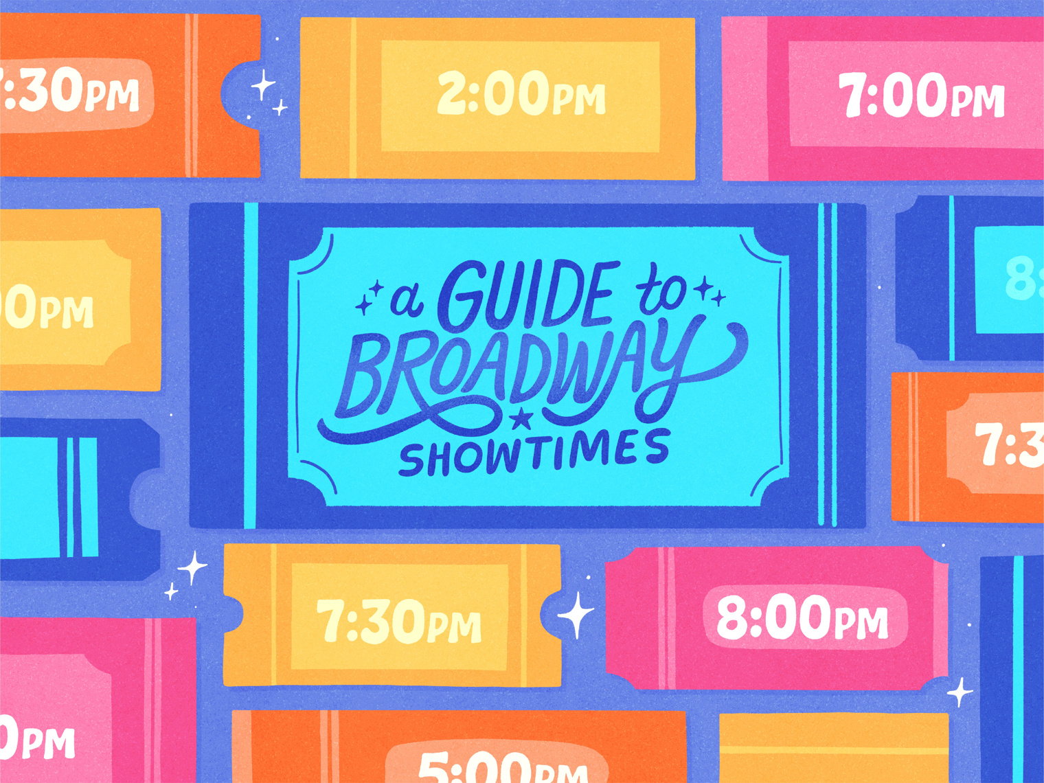 Lead image for the article Guide to Broadway Show Times