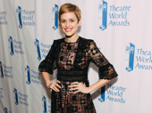 Denise Gough garnered the Theatre World Award for her intense performance in Angels in America.