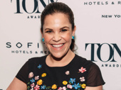 Carousel star and Broadway.com vlogger Lindsay Mendez looks fabulous in floral.