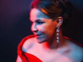 Carousel’s Lindsay Mendez shot by Emilio Madrid-Kuser at the show’s opening night party.