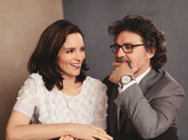 Mean Girls creators Tina Fey and Jeff Richmond photographed by Emilio Madrid-Kuser at the 2018 Broadway.com Audience Choice Awards.