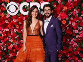 The hosts with the most! Sara Bareilles and Josh Groban are all smiles for the big night.