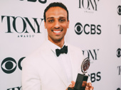Ari'el Stachel took home the Tony for Best Featured Actor in a Musical for his performance in The Band's Visit.