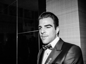 The camera loves The Boys in the Band star Zachary Quinto. 