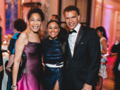 Summer star Ariana DeBose is supported by Brian Stokes Mitchell and his wife, Alyson Tucker.