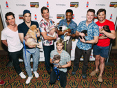 What's better than The Boys in the Band snuggling puppies? Matt Bomer, Zachary Quinto, Tuc Watkins, Michael Benjamin Washington, Brian Hutchison, Andrew Rannells and Charlie Carver get together.