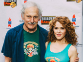 The hosts with the most! Hello, Dolly! duo Victor Garber and Bernadette Peters take a photo.