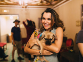 Pretty Woman-bound star Samantha Barks is all smiles.