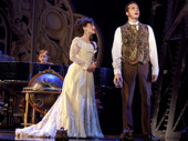 Jake Heston Miller as Gustave, Meghan Picerno as Christine Daaé & Sean Thompson as Raoul in the national tour of Love Never Dies. 