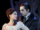 Meghan Picerno as Christine Daaé & Bronson Norris Murphy as The Phantom in the national tour of Love Never Dies. 