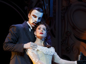 Bronson Norris Murphy as The Phantom & Meghan Picerno as Christine Daaé in the national tour of Love Never Dies. 