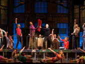 The cast of Kinky Boots. 