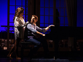Samantha Barks as Vivian Ward and Andy Karl as Edward Lewis in Pretty Woman: The Musical.