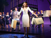 Samatha Barks as Vivian and the cast of Pretty Woman: The Musical
