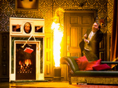 Angela Grovey & Scott Cote in The Play That Goes Wrong