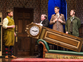 The touring company of The Play That Goes Wrong