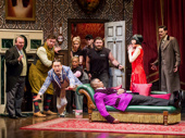 The touring company of The Play That Goes Wrong