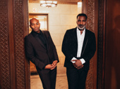 Brandon Victor Dixon and Norm Lewis, who recently appeared on Jesus Christ Superstar Live!