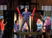 The cast of Kinky Boots.