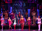 The cast of Kinky Boots.