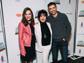 Broadway favorites Laura Osnes and Tony Yazbeck with stage legend Chita Rivera.