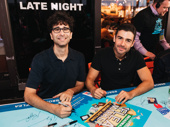 The Band's Visit cast members John Cariani and Adam Kantor.