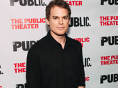 Stage and screen star Michael C. Hall arrives.