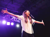 Two time Tony winner Sutton Foster wows the crowd.