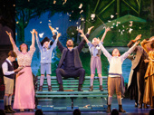 The national touring company of Finding Neverland, photo by Jeremy Daniel