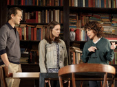 Hugh Dancy, Talene Monahon and Stockard Channing in Apologia.