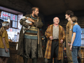 Niall  Wright as James Joseph Carney, Matilda Lawler as Honor  Carney, Justin Edwards as Tom  Kettle, Mark Lambert as Uncle Patrick Carney, Fra Fee as Michael  Carney and Willow McCarthy as Mercy Carney in The Ferryman.
