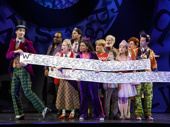 The cast of the national tour of Roald Dahl's Charlie and the Chocolate Factory