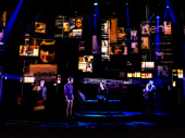 The company of the national tour of Dear Evan Hansen, photo by Matthew Murphy