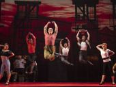 The touring company of A Bronx Tale, photo by Joan Marcus
