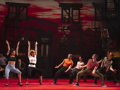 The touring company of A Bronx Tale, photo by Joan Marcus