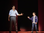 Joe Barbara (Sonny) & Frankie Leoni (Young C) in the national tour of A Bronx Tale, photo by Joan Marcus