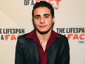Broadway alum Jake Cannavale support his father, The Lifespan of a Fact star Bobby Cannavale.