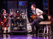The national touring company of School of Rock: The Musical